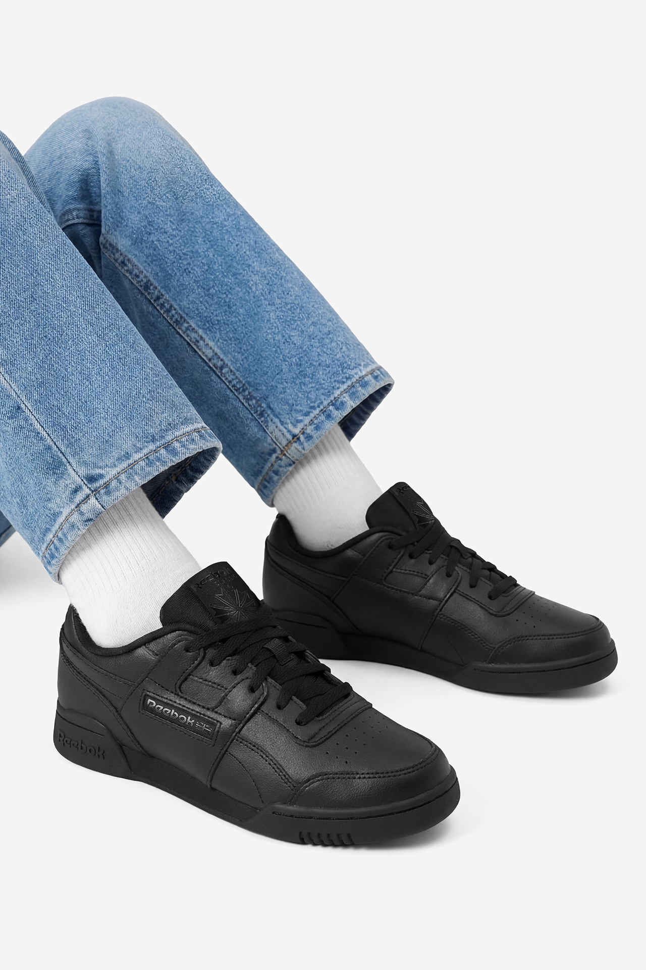 Кеди для хлопчиків Reebok Workout Plus 100248888 39 чорні фото8