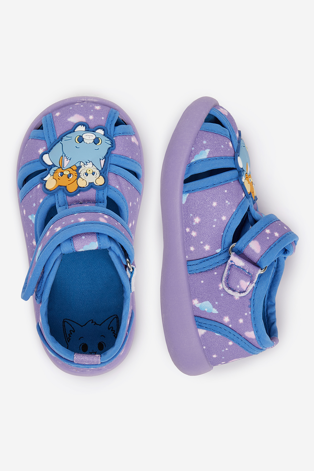 Сандали для девочек Tom&Jerry Gokko CM-307WBGTJ 22 фиолетовые фото6