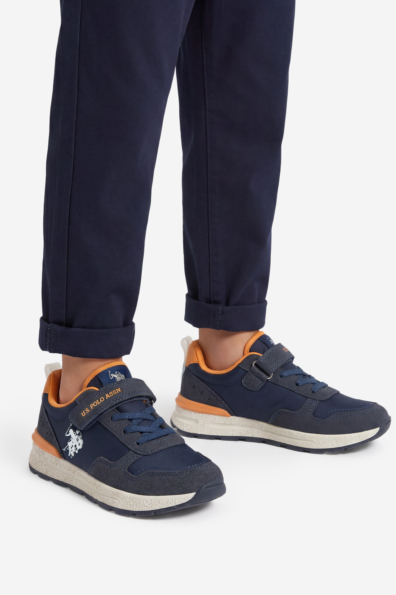 Кроссовки для мальчиков U.S. Polo Assn. ALEX002K/6TY1 30 синие фото2