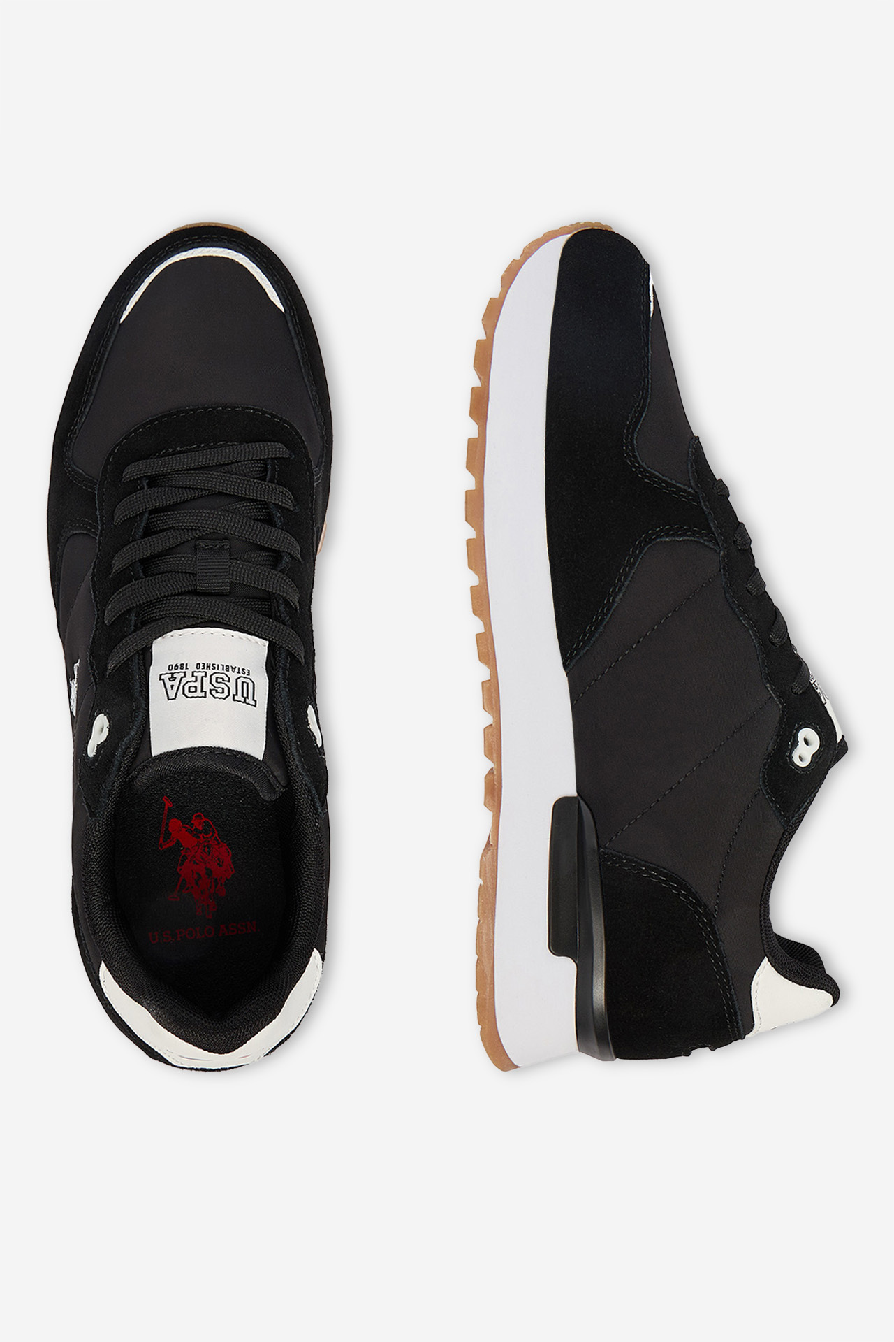 Кроссовки мужские U.S. Polo Assn. SMYTH001M/6TS1 43 черные фото5