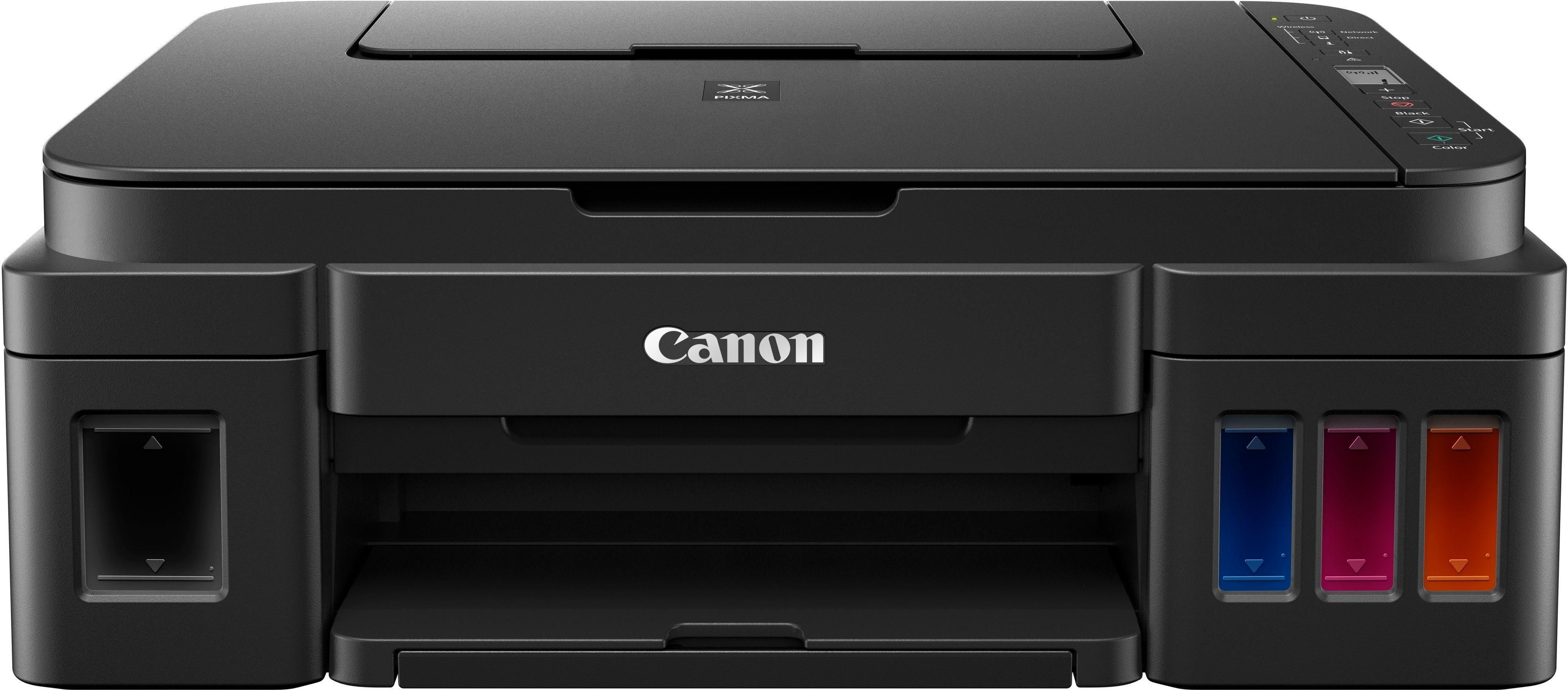 Комплект МФУ струйное Canon PIXMA G3410 c Wi-Fi + Микроволновая печь Panasonic NN-ST34NWZUE фото 