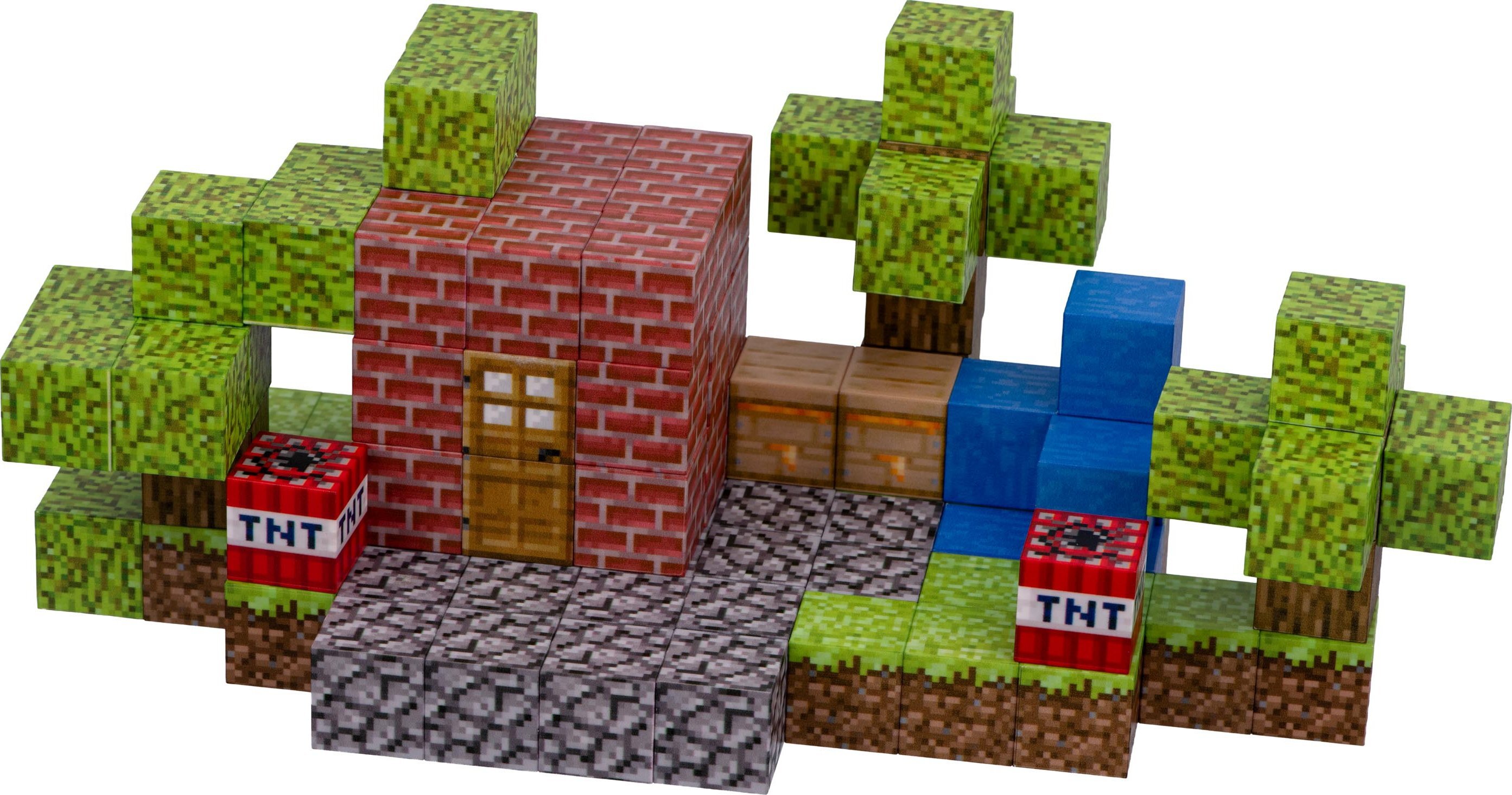 Магнітний конструктор Same Toy Creative Set Vault (MCRAFT-4646-SM)фото