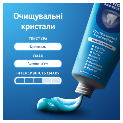 Зубна паста Oral-B Pro-Expert Професійний Захист з Очищуючими Кристалами 75 мл фото