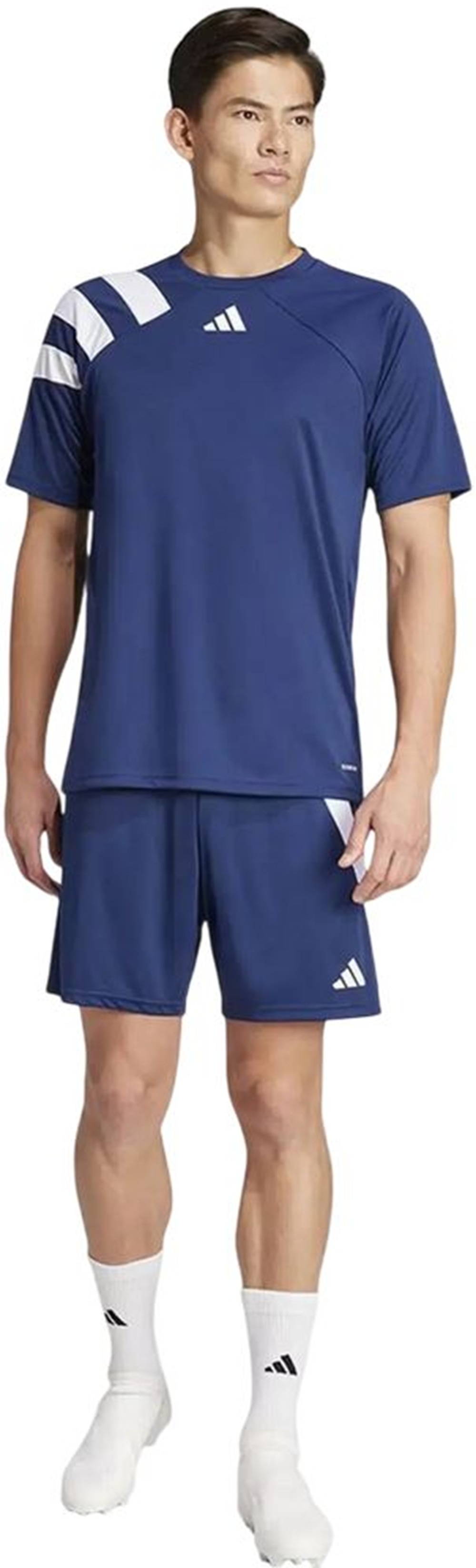 Футболка бавовняна чоловіча Adidas Fortore 23 JSY IT5658 L темно-синяфото4