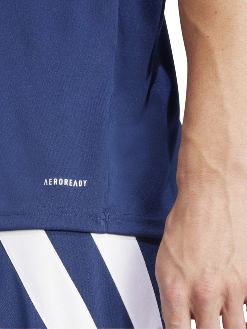 Футболка бавовняна чоловіча Adidas Fortore 23 JSY IT5658 XL темно-синяфото3