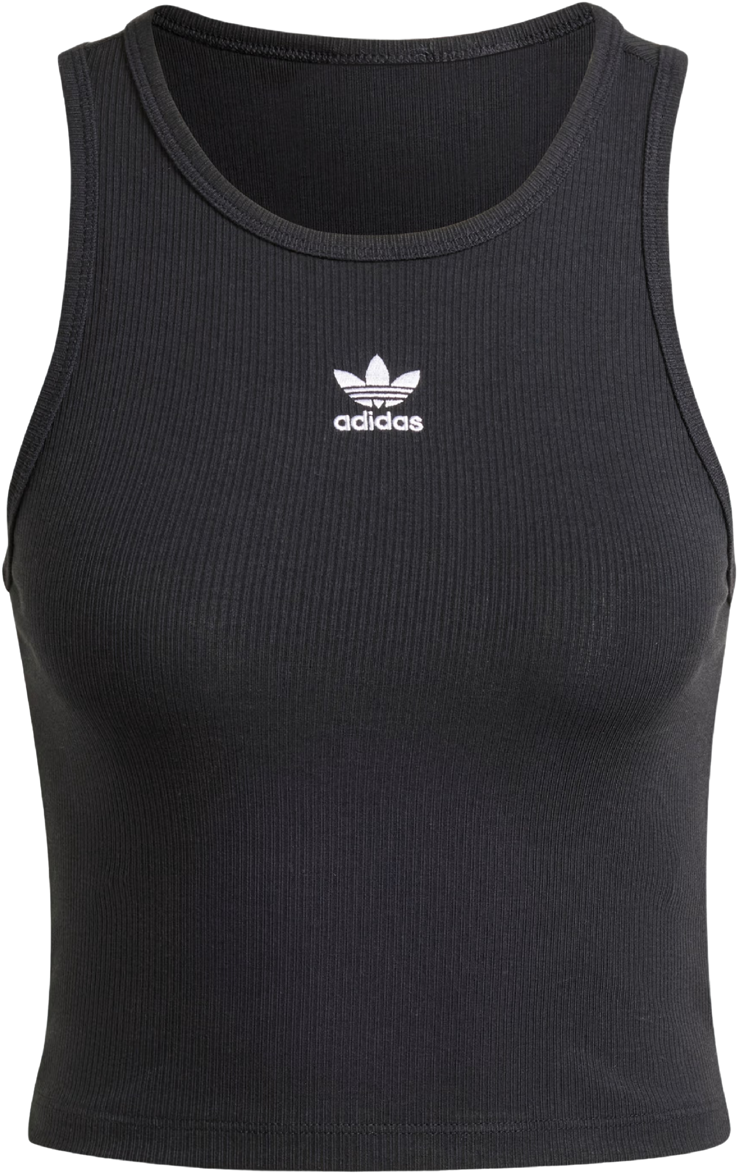 Майка жіноча Adidas ESS Rib Tank IW5736 M чорнафото6