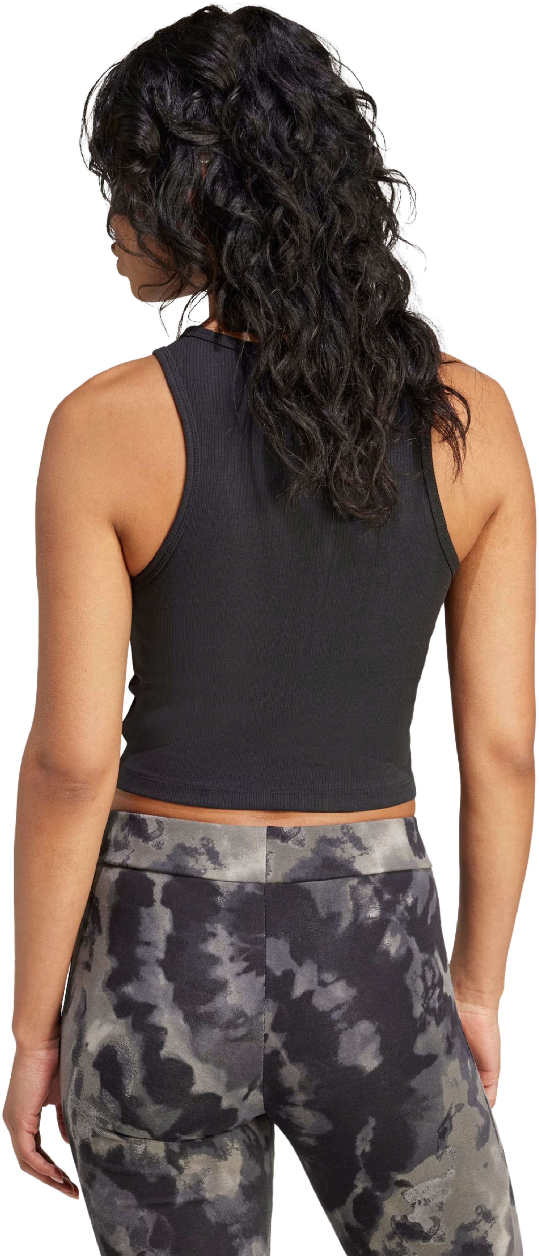 Майка жіноча Adidas ESS Rib Tank IW5736 S чорнафото