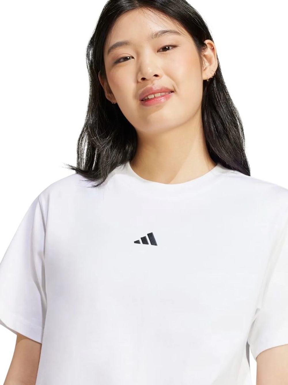Футболка бавовняна жіноча Adidas W SL SJ T JC5944 XL білафото4