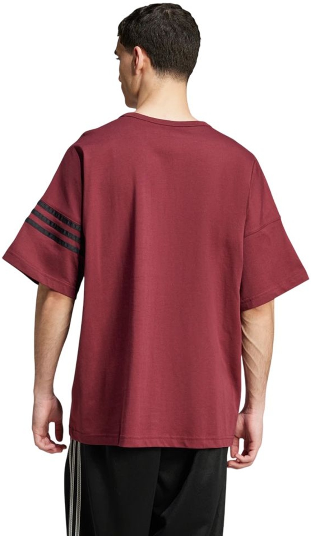 Футболка бавовняна чоловіча Adidas NEU C TEE JC9934 M бордовафото2
