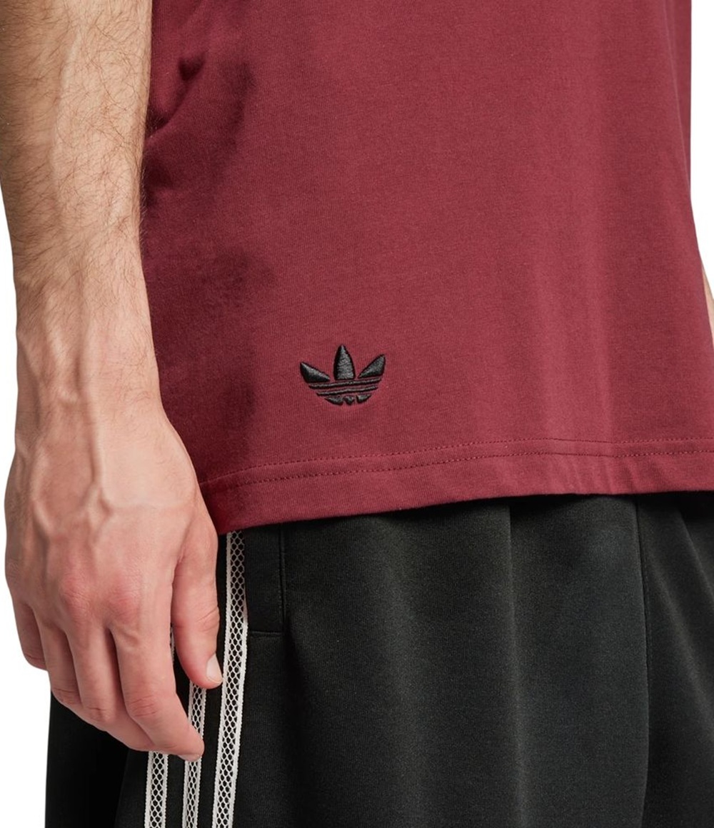 Футболка бавовняна чоловіча Adidas NEU C TEE JC9934 M бордовафото4