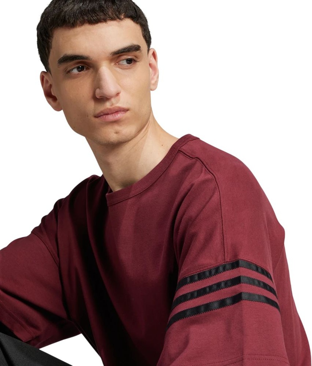 Футболка бавовняна чоловіча Adidas NEU C TEE JC9934 L бордовафото3