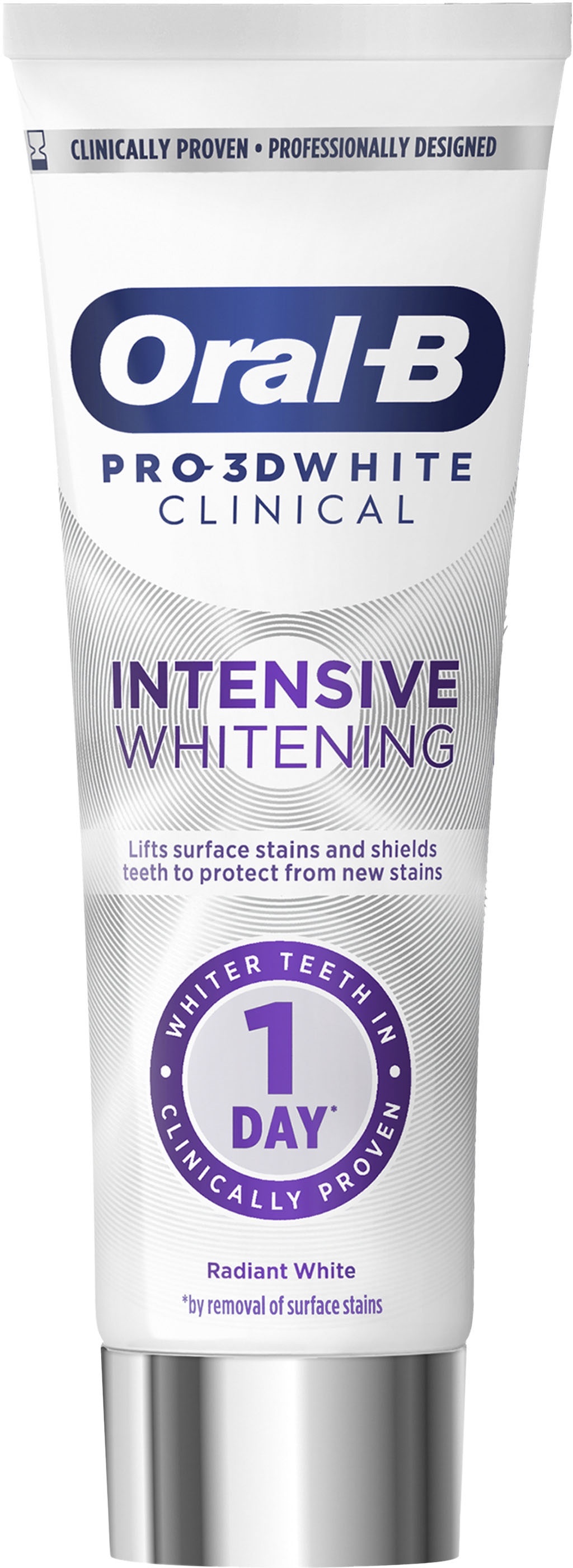 Зубная паста Oral-B Pro-3D White Clinical Intensive Whitening Яркий блеск 75 мл фото 2