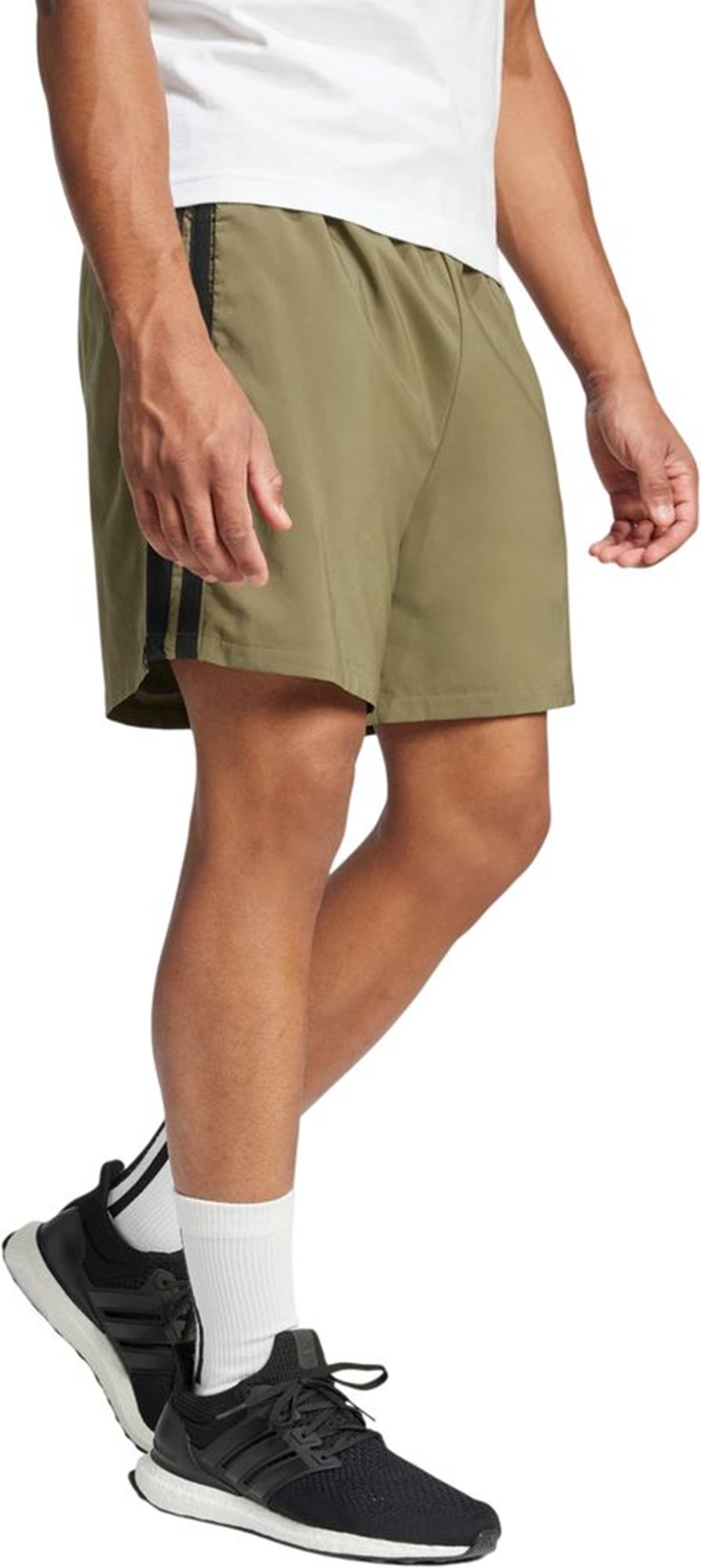 Шорти чоловічі Adidas Essential 3-Stripes Chelsea JE6434 M оливковіфото3