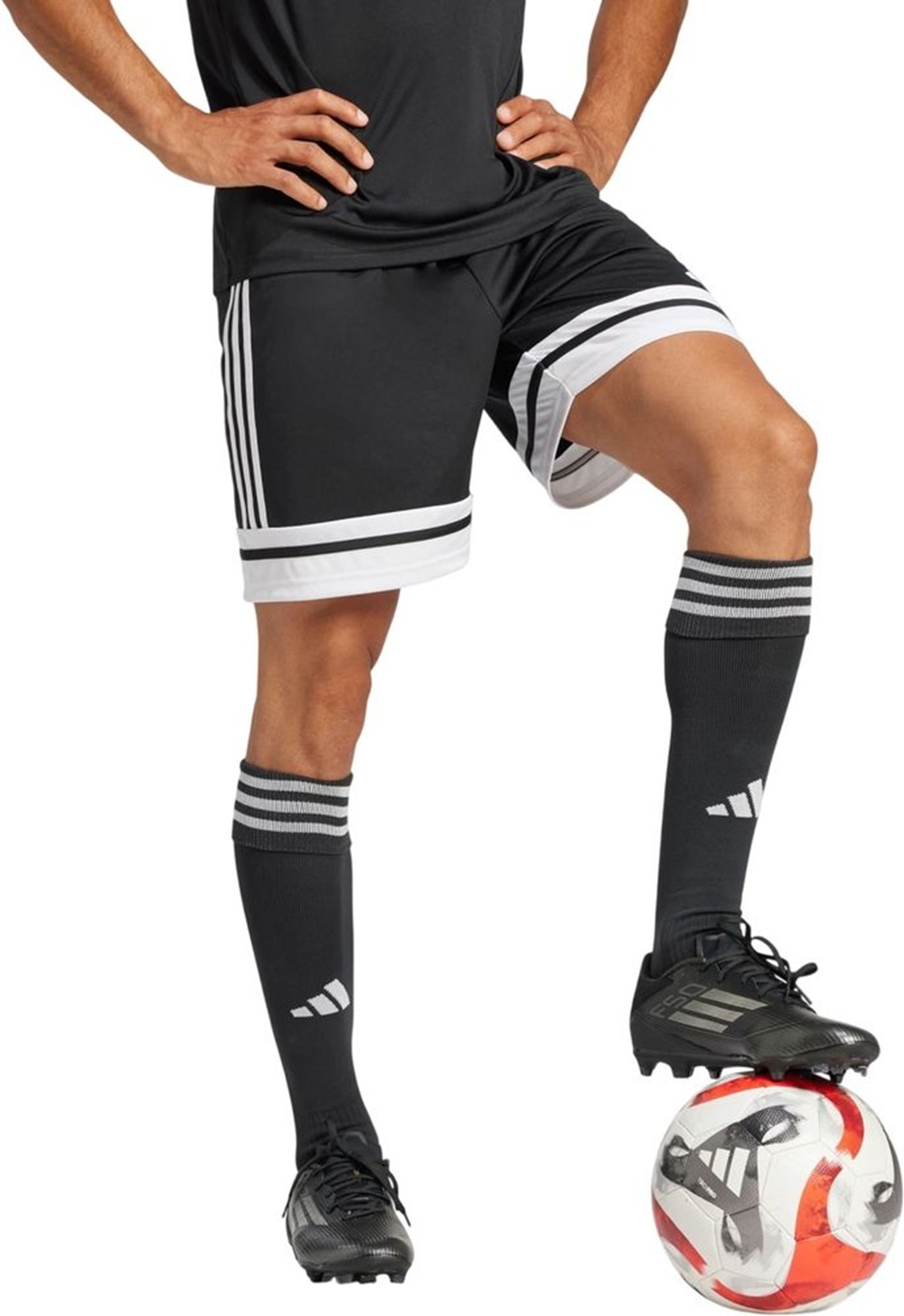 Спортивні шорти чоловічі Adidas Squadra 25 JH3402 M чорніфото