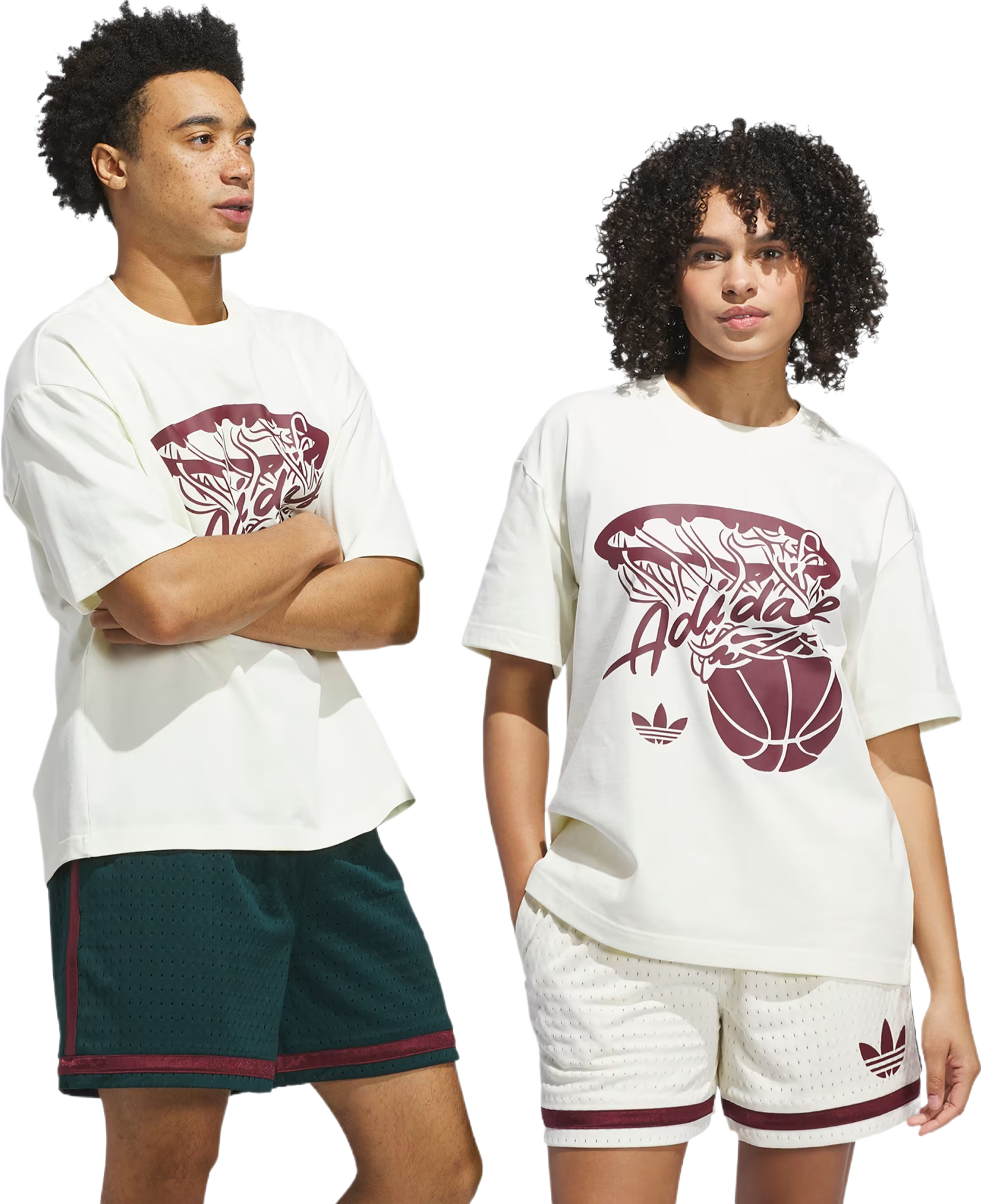 Футболка бавовняна унисекс Adidas HOT SHOT TEE JY3651 XL молочнафото6