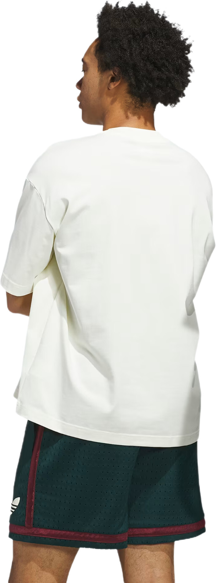 Футболка бавовняна унисекс Adidas HOT SHOT TEE JY3651 2XL молочнафото2
