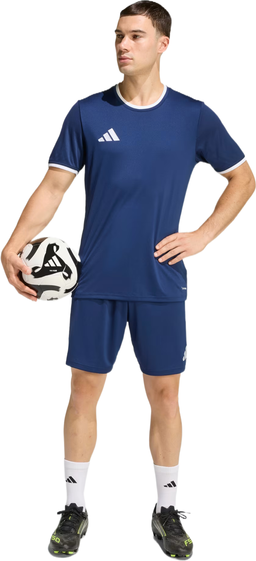 Спортивна футболка чоловіча Adidas ENT26 JSY JZ2504 L темно-синяфото5