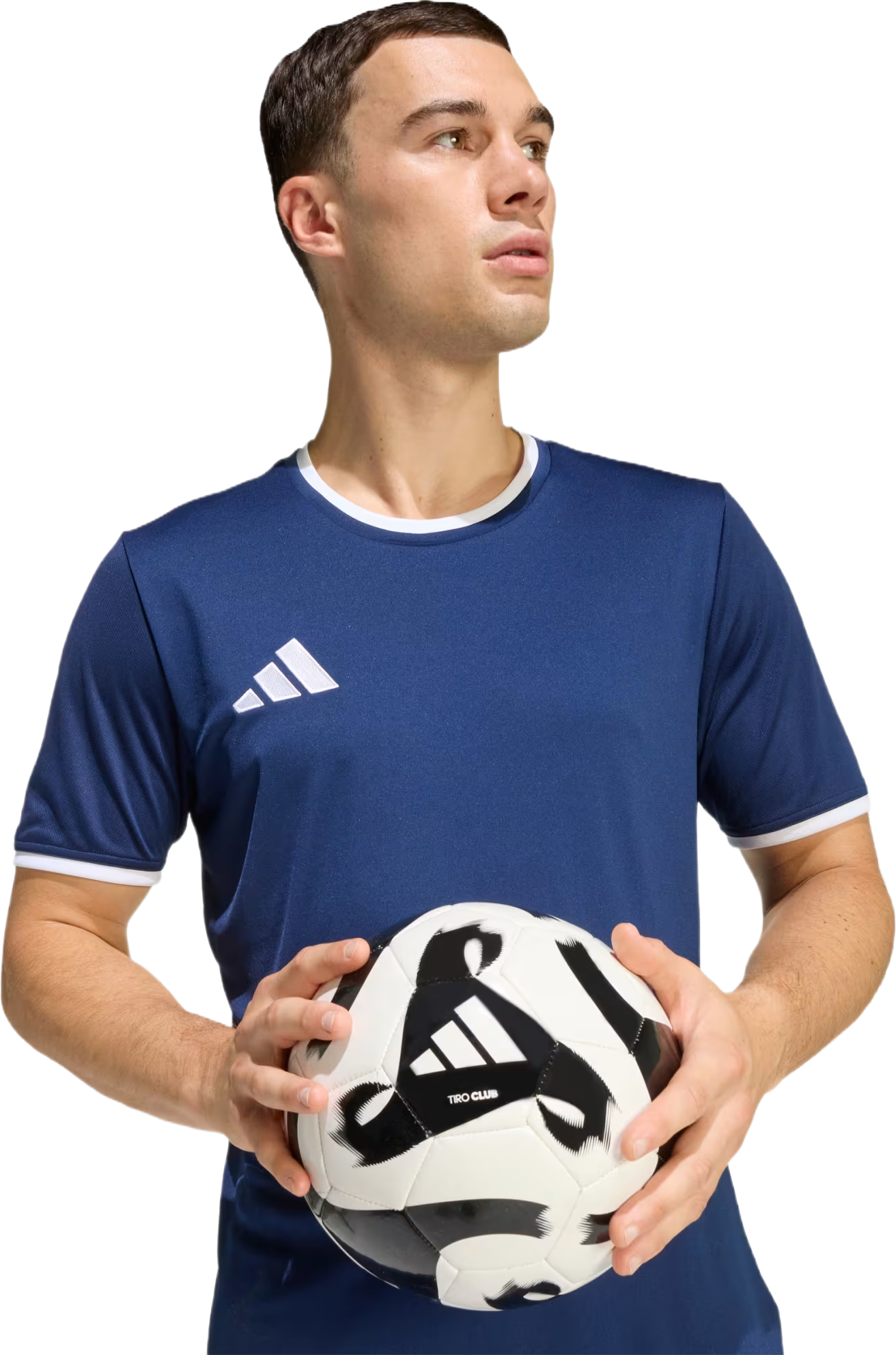 Спортивна футболка чоловіча Adidas ENT26 JSY JZ2504 M темно-синяфото3