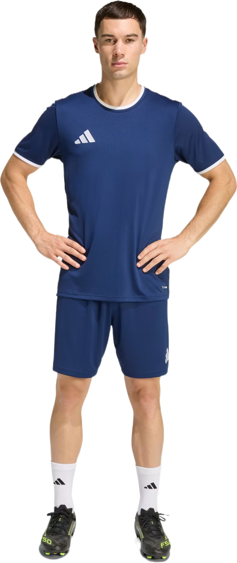Спортивна футболка чоловіча Adidas ENT26 JSY JZ2504 M темно-синяфото4