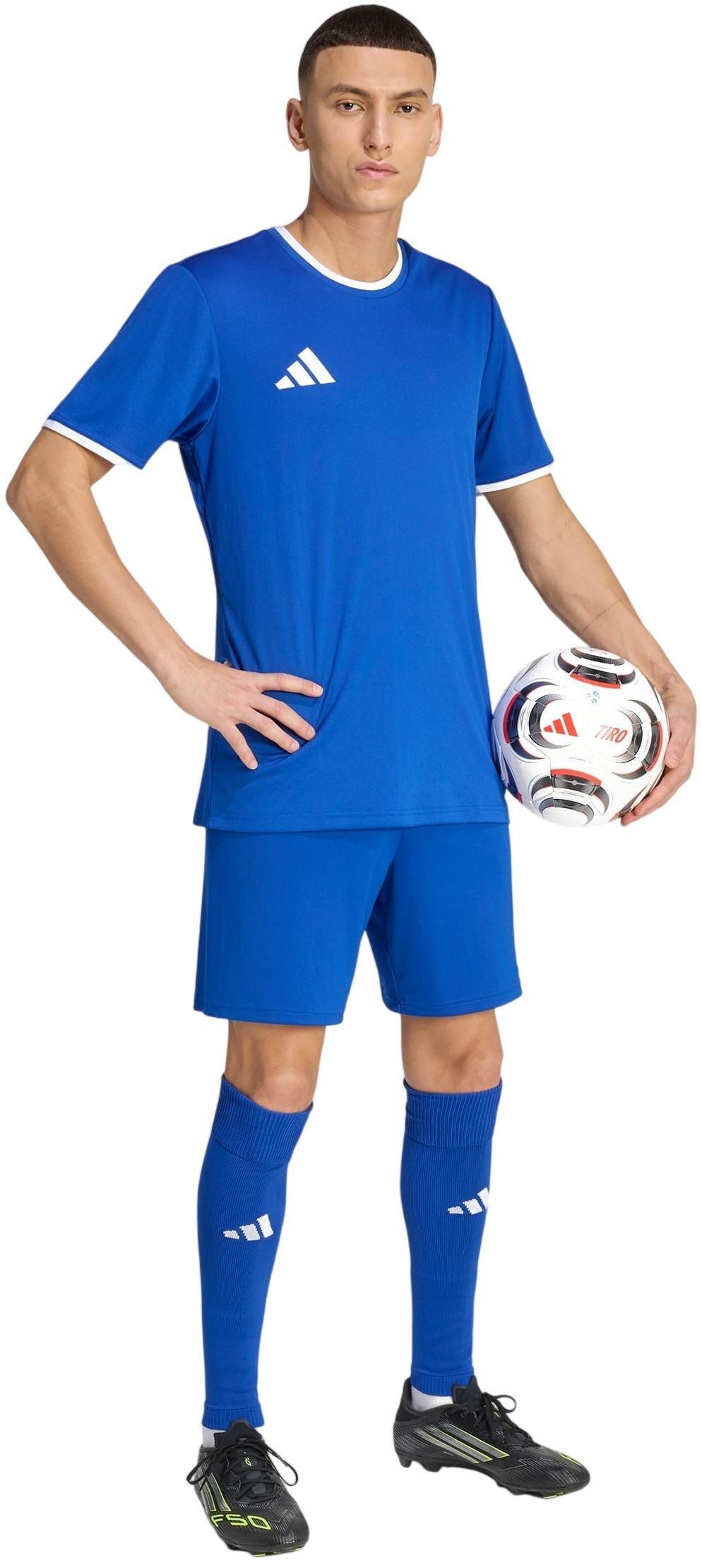 Футболка бавовняна чоловіча Adidas ENT26 JSY JZ2506 S синяфото6