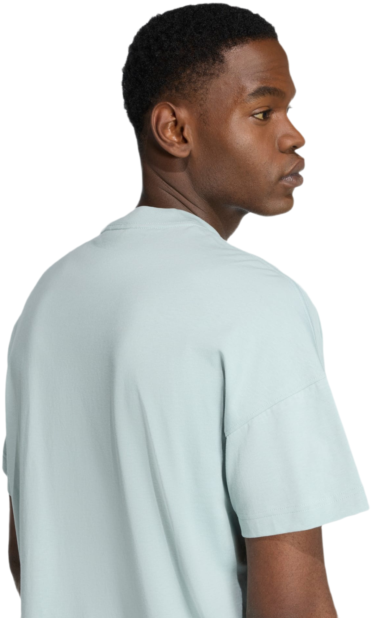 Футболка бавовняна чоловіча Adidas M A SZN T KC3189 S м'ятнафото4