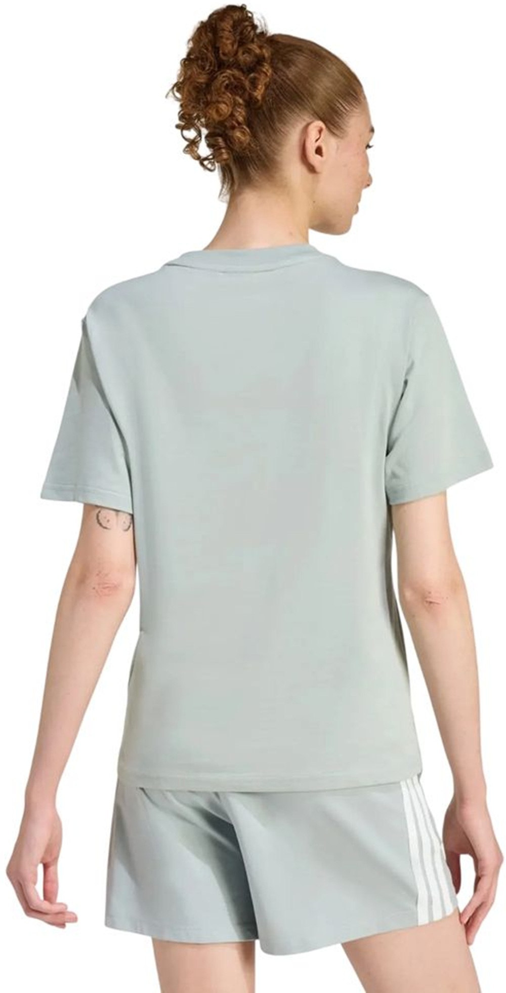 Футболка бавовняна жіноча Adidas W SL SJ T KC5248 L м'ятнафото2
