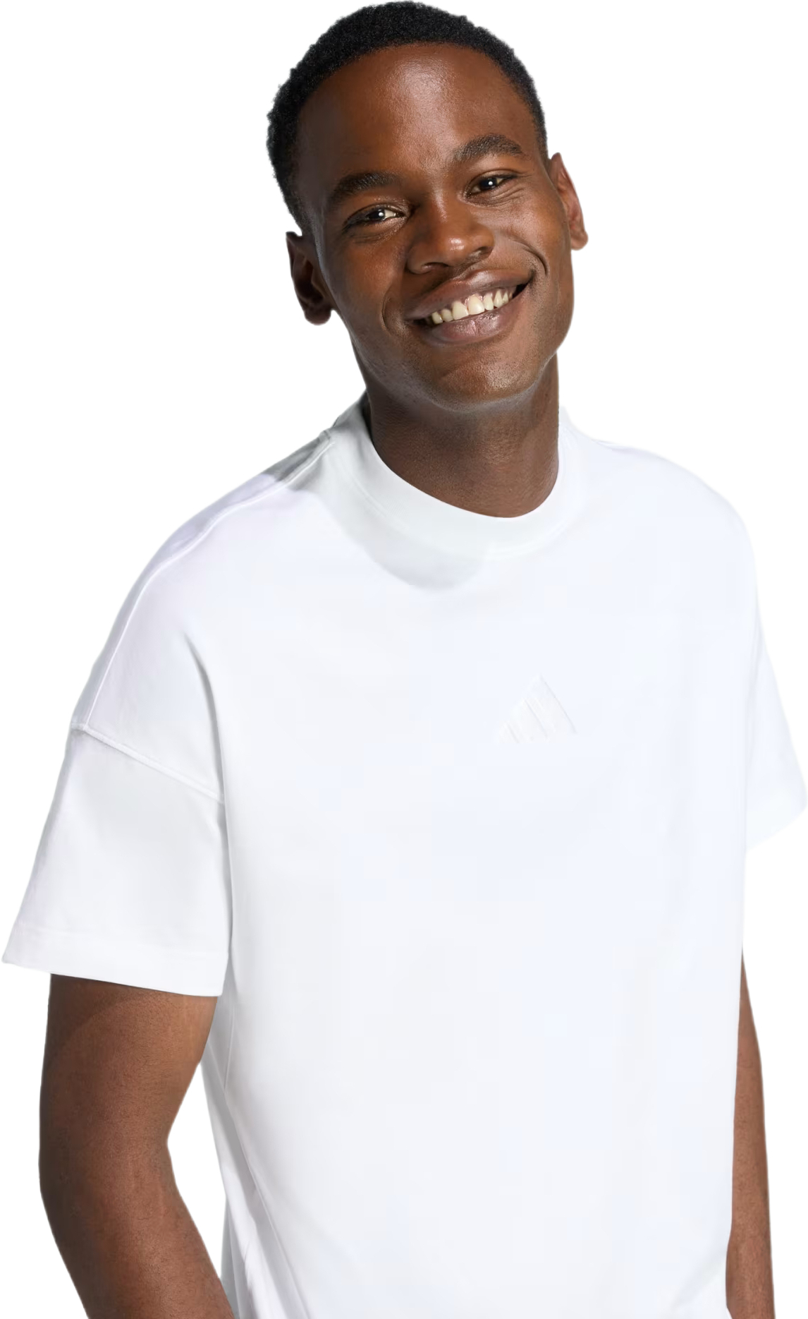 Футболка бавовняна чоловіча Adidas M A SZN T KC3184 XL білафото3