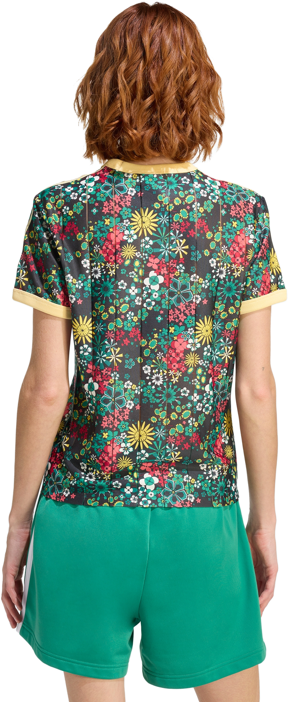 Футболка жіноча Adidas Originals x Liberty London 3 Stripes Tee KD5560 S чорнафото2