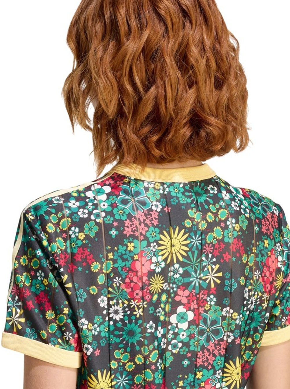 Футболка жіноча Adidas Originals x Liberty London 3 Stripes Tee KD5560 M чорнафото4