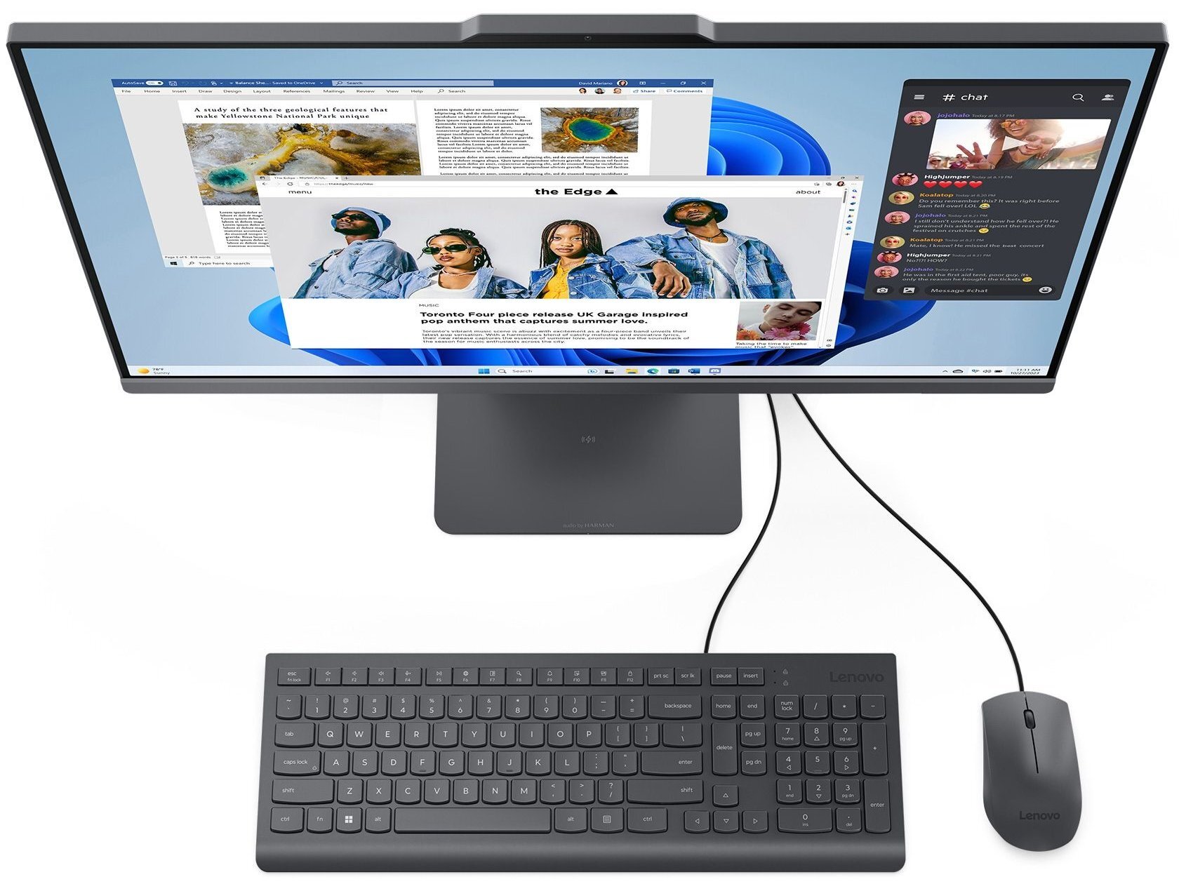 Моноблок 27" LENOVO IdeaCentre AIO 27IRH9 Luna Greyфото