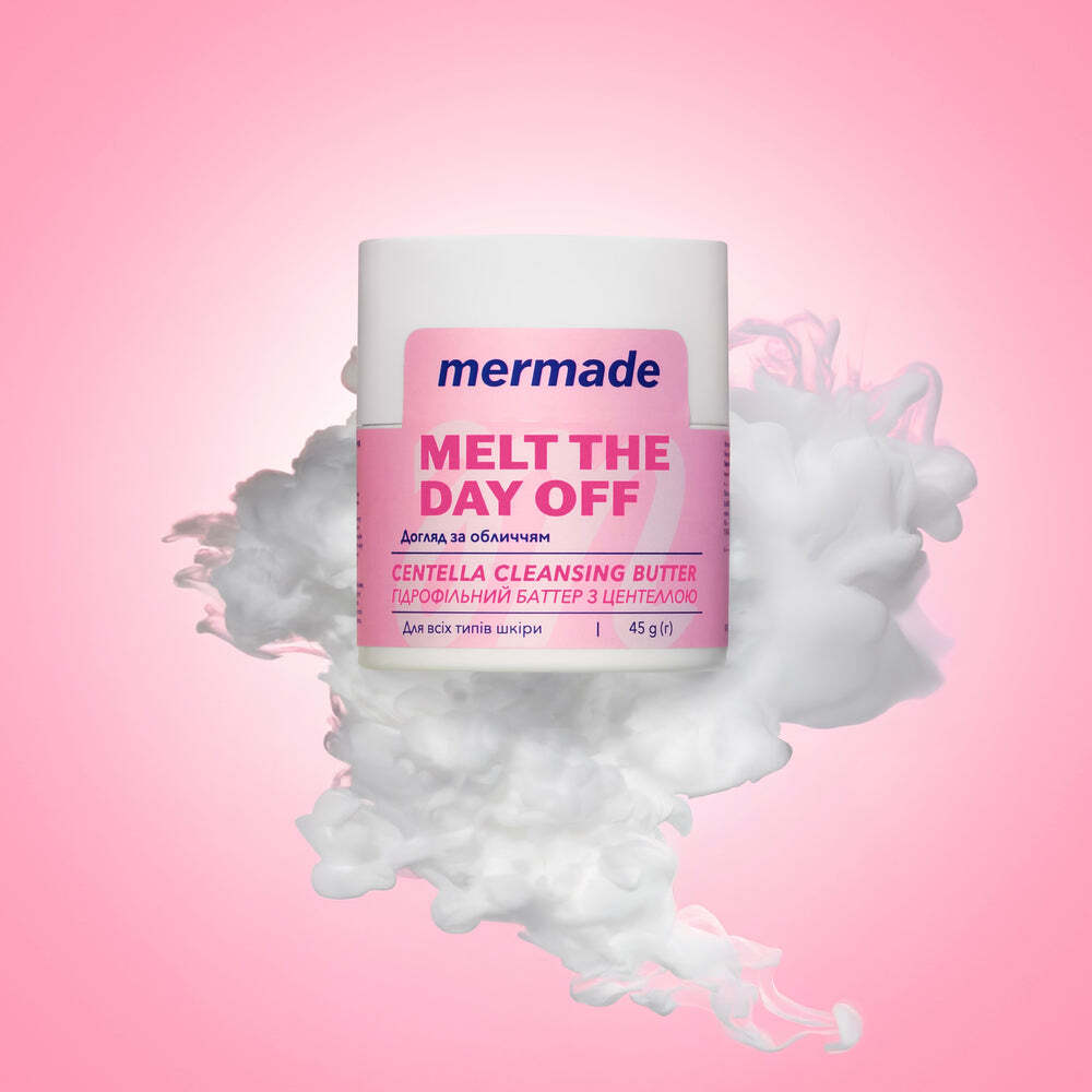 Гидрофильный баттер для очищения кожи лица Mermade Melt the day off 45 г фото 7