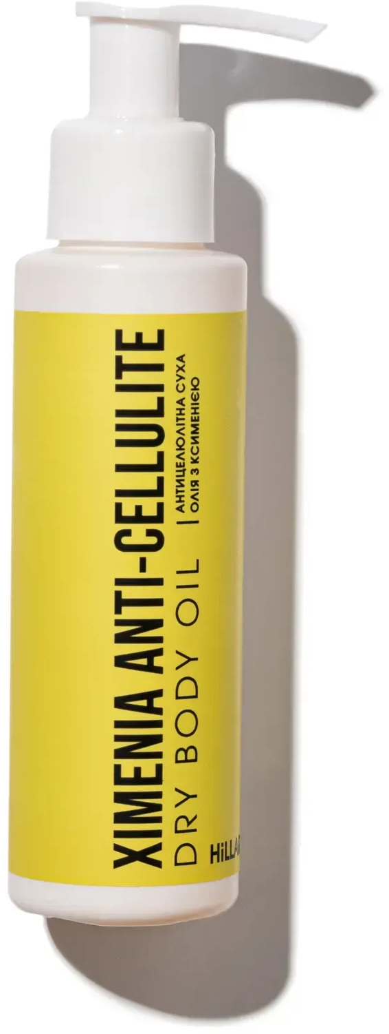 Антицеллюлитное сухое масло Hillary Химения Anti-cellulite Dry Body Oil с ксименией 100 мл фото 3