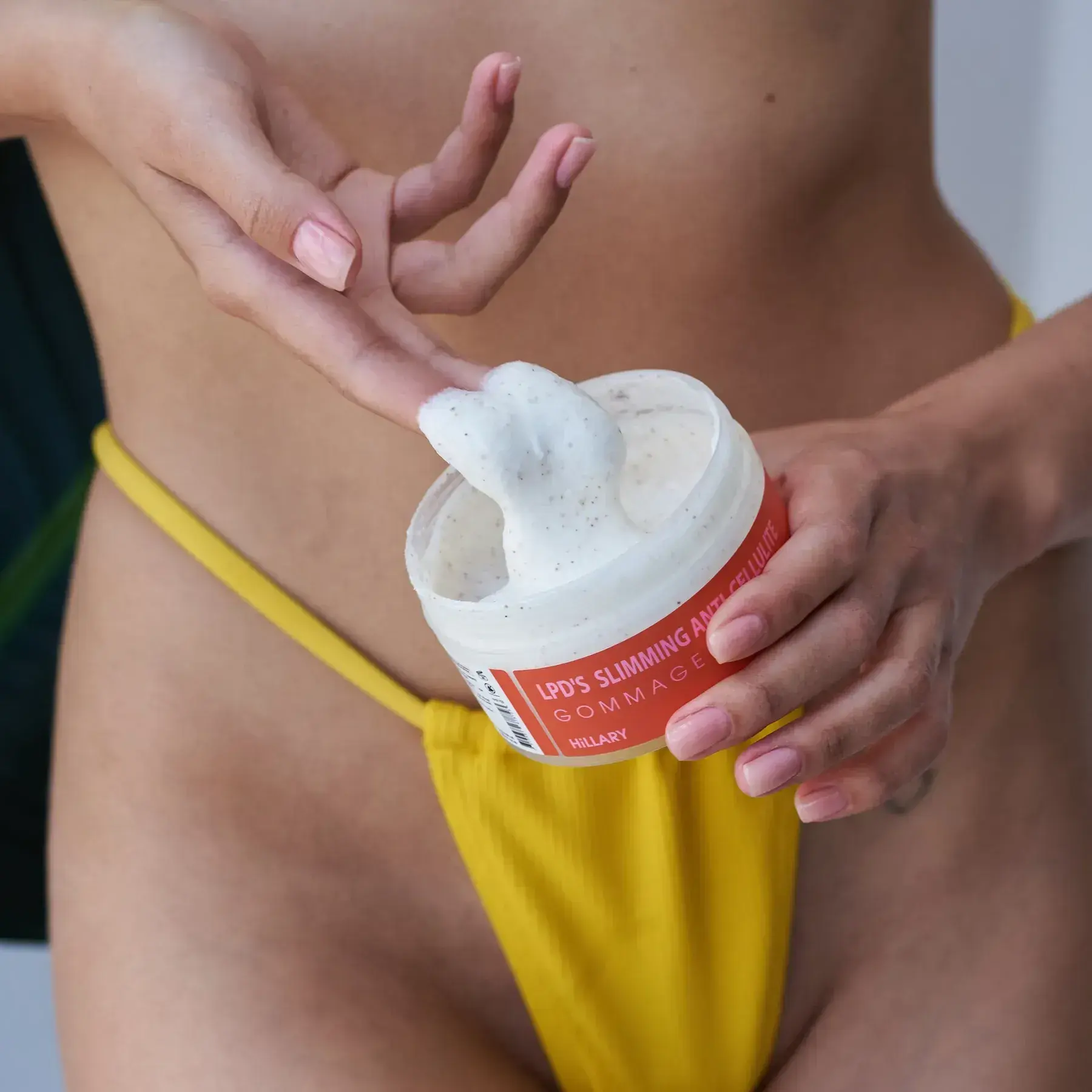 Антицеллюлитный лифтинг гоммаж Hillary Anti-cellulite Gommage LPD's Slimming 200 мл фото 9