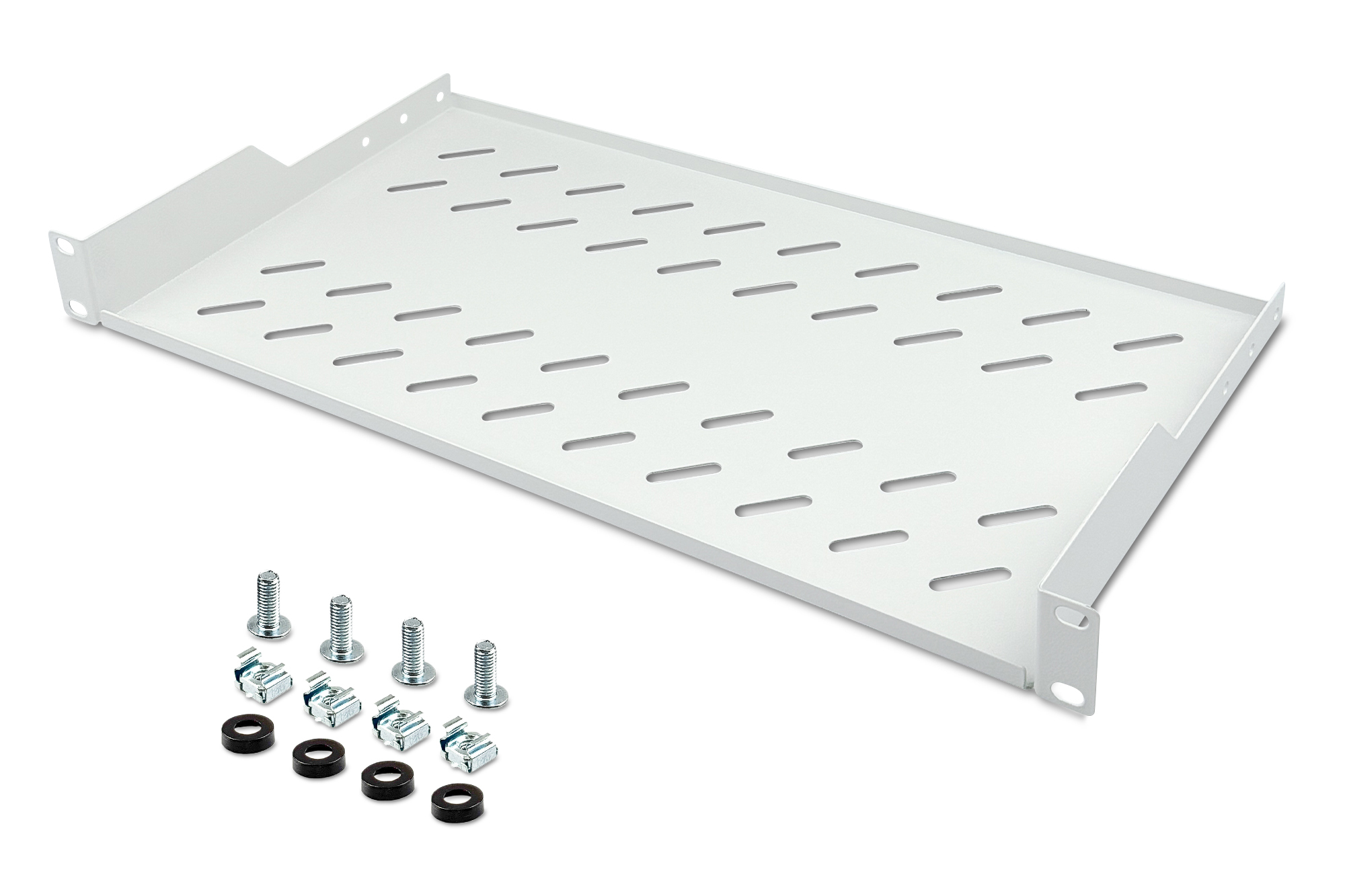 Полиця DIGITUS 19", 1U, консольна, 250мм, сірафото2
