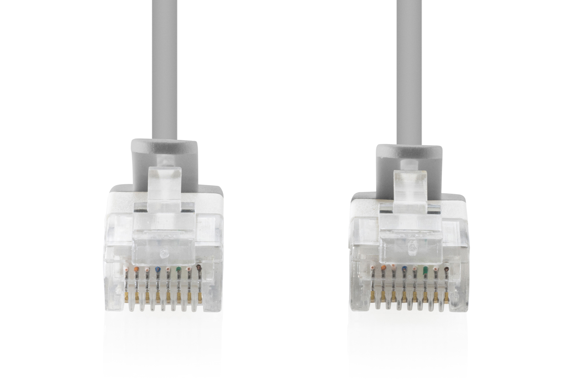 Патч-корд DIGITUS CAT 6 U-UTP Sliim, 1.5 м, AWG 32/7, Cu, LSZH, серый (DK-1618-015S) фото 