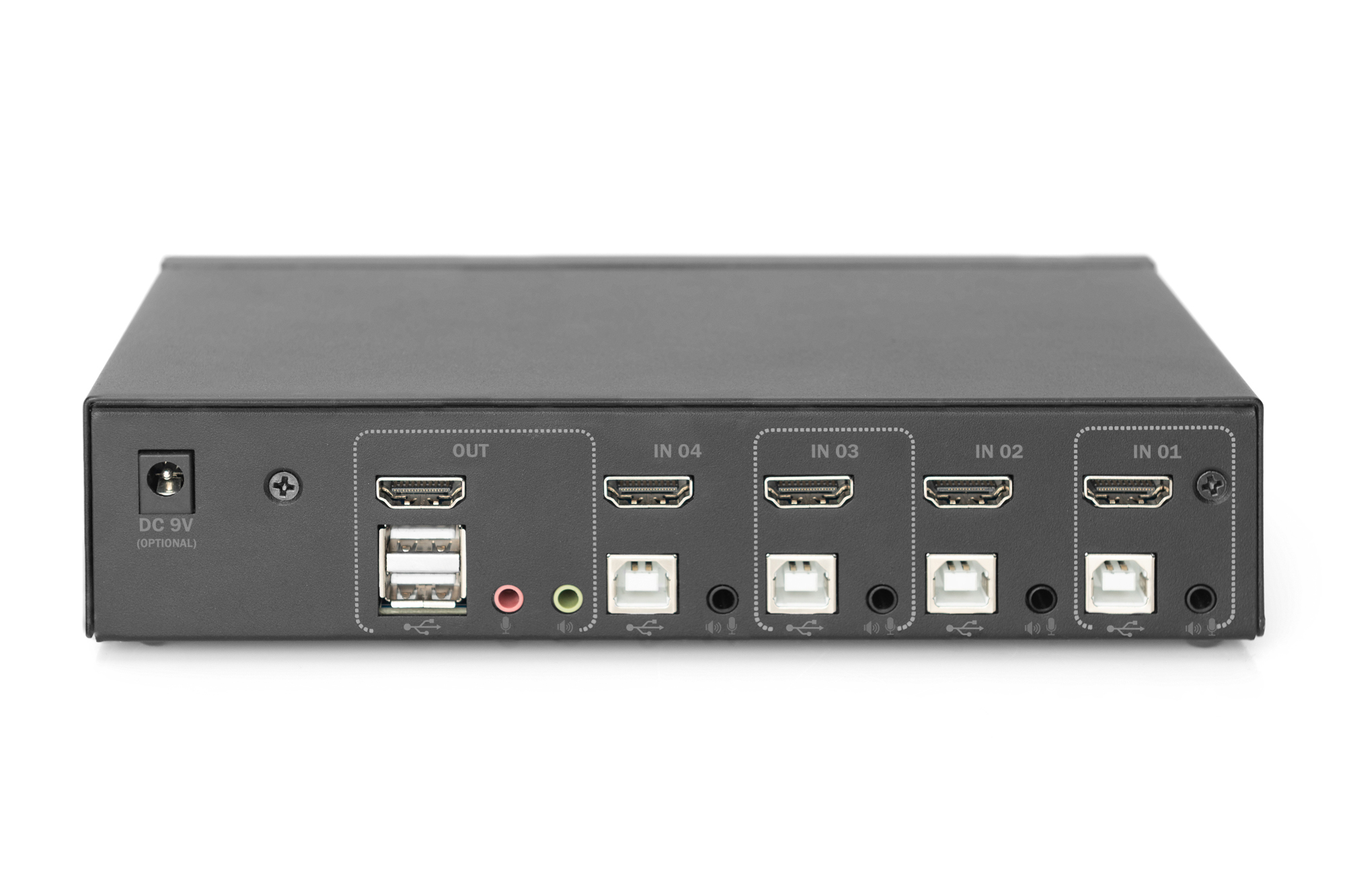 KVM-переключатель DIGITUS Desktop HDMI, 4 Port (DS-12880) фото 