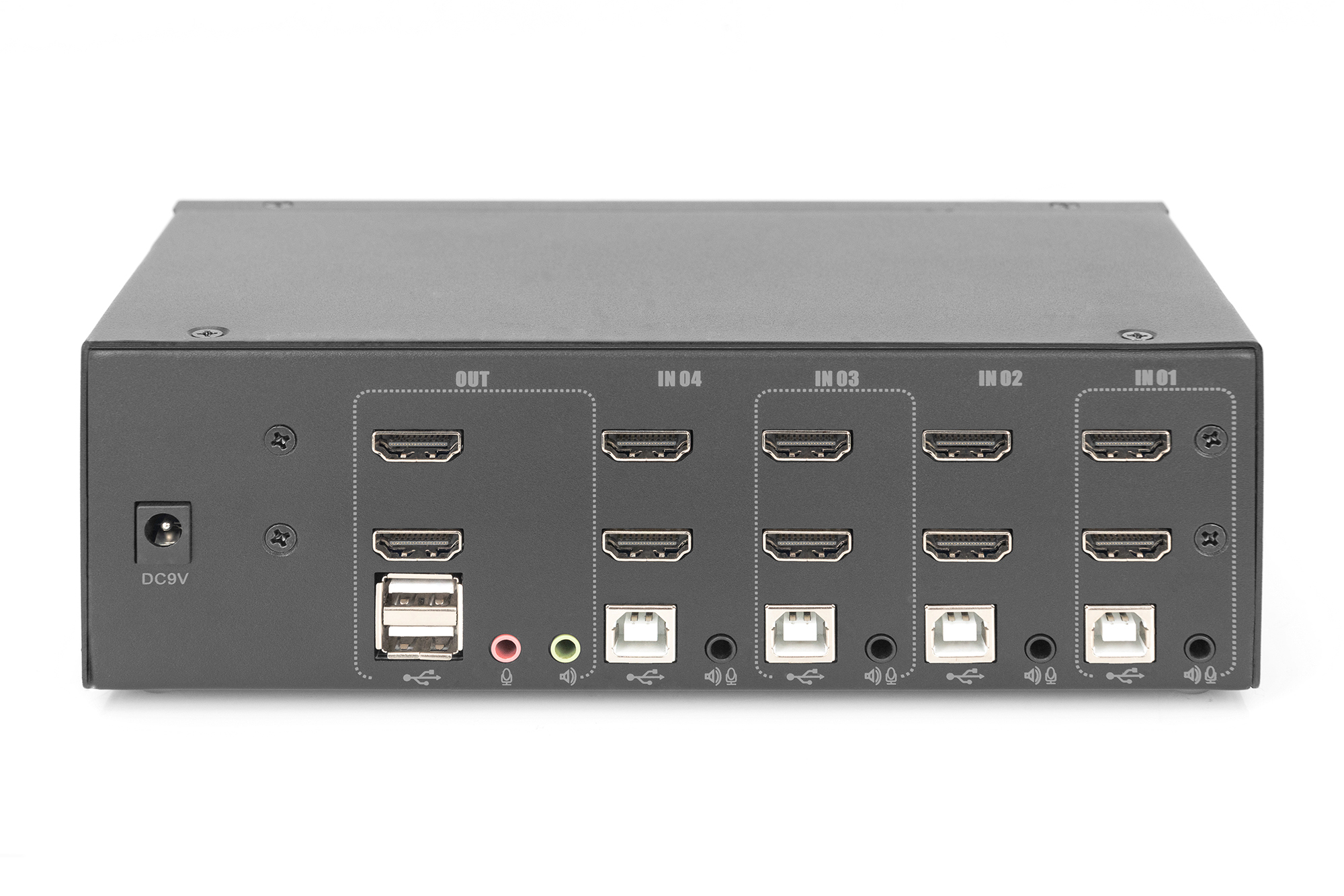 KVM-переключатель DIGITUS Desktop HDMI, 4 Port (DS-12883) фото 