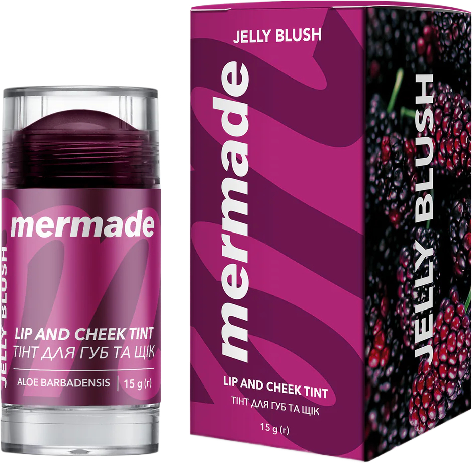 Тінт для губ і щік Mermade Jelly Blush 15 гфото3