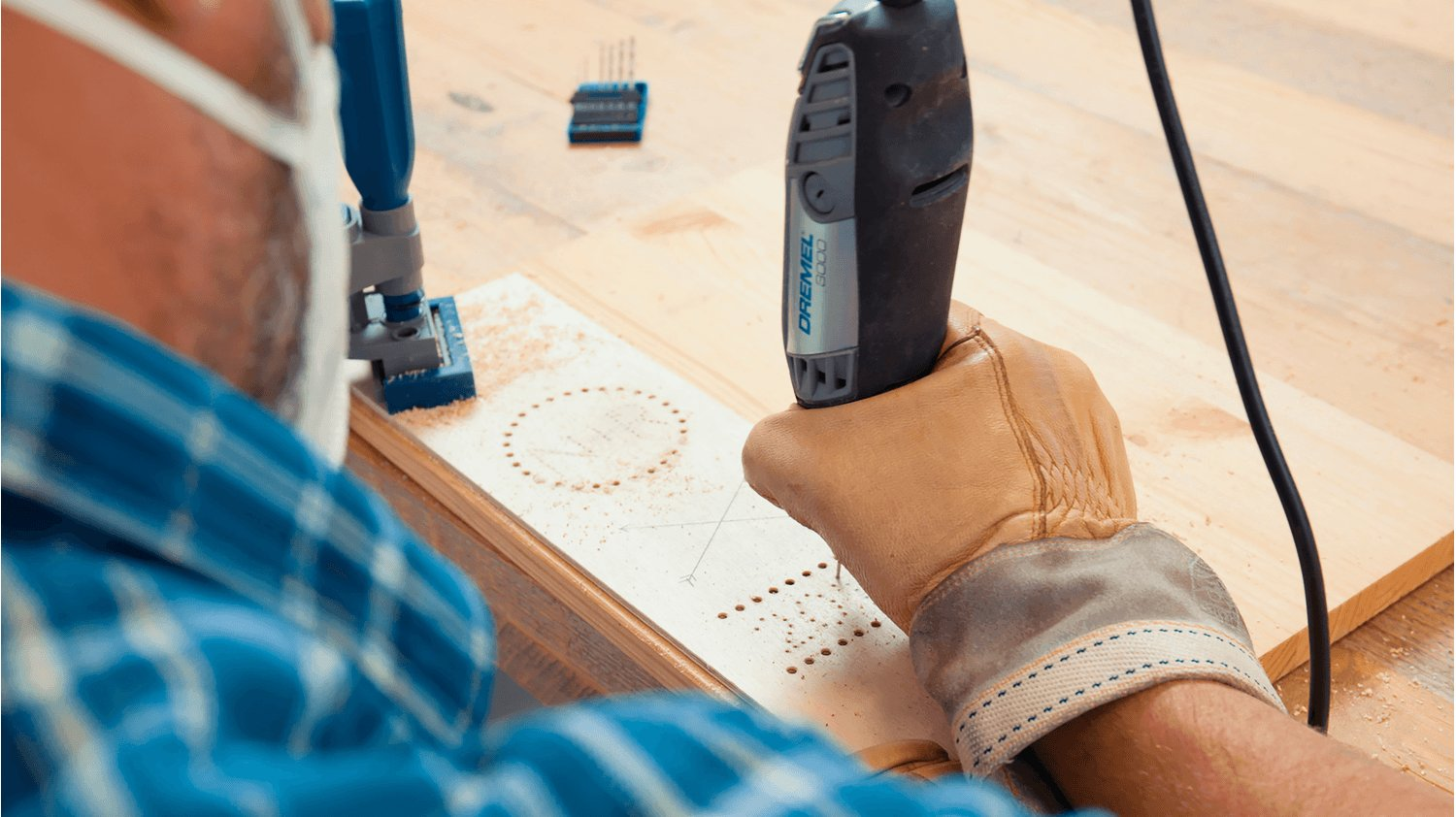 Шліфмашина шліфувально-гравіювальна Dremel 3000, 130Вт (F.013.300.0JU)фото