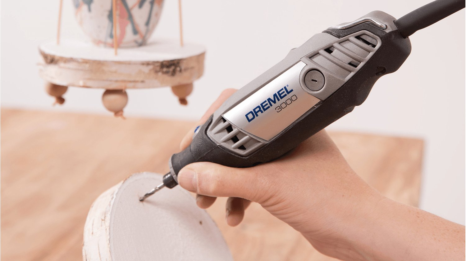 Шліфмашина шліфувально-гравіювальна Dremel 3000, 130Вт (F.013.300.0JU)фото