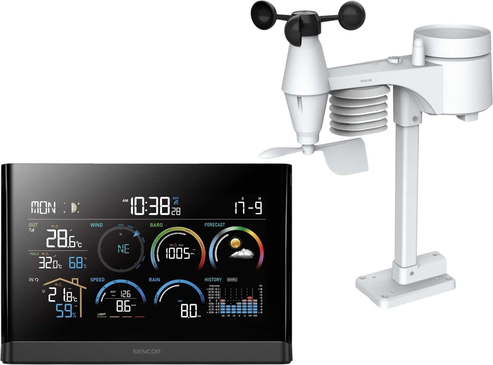Метеостанція Sencor SWS11000фото