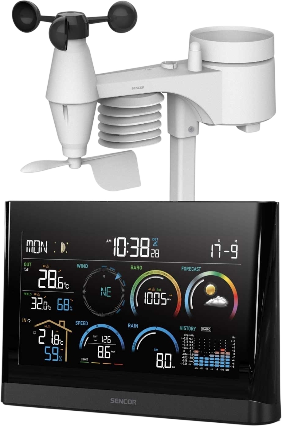 Метеостанція Sencor SWS11000фото