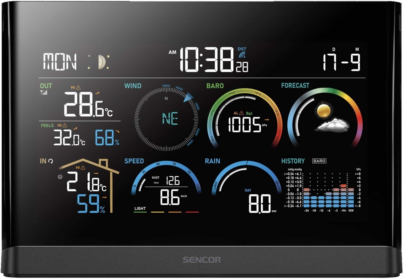 Метеостанція Sencor SWS11000фото