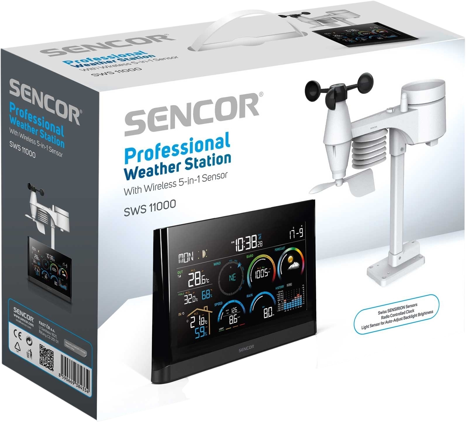 Метеостанція Sencor SWS11000фото