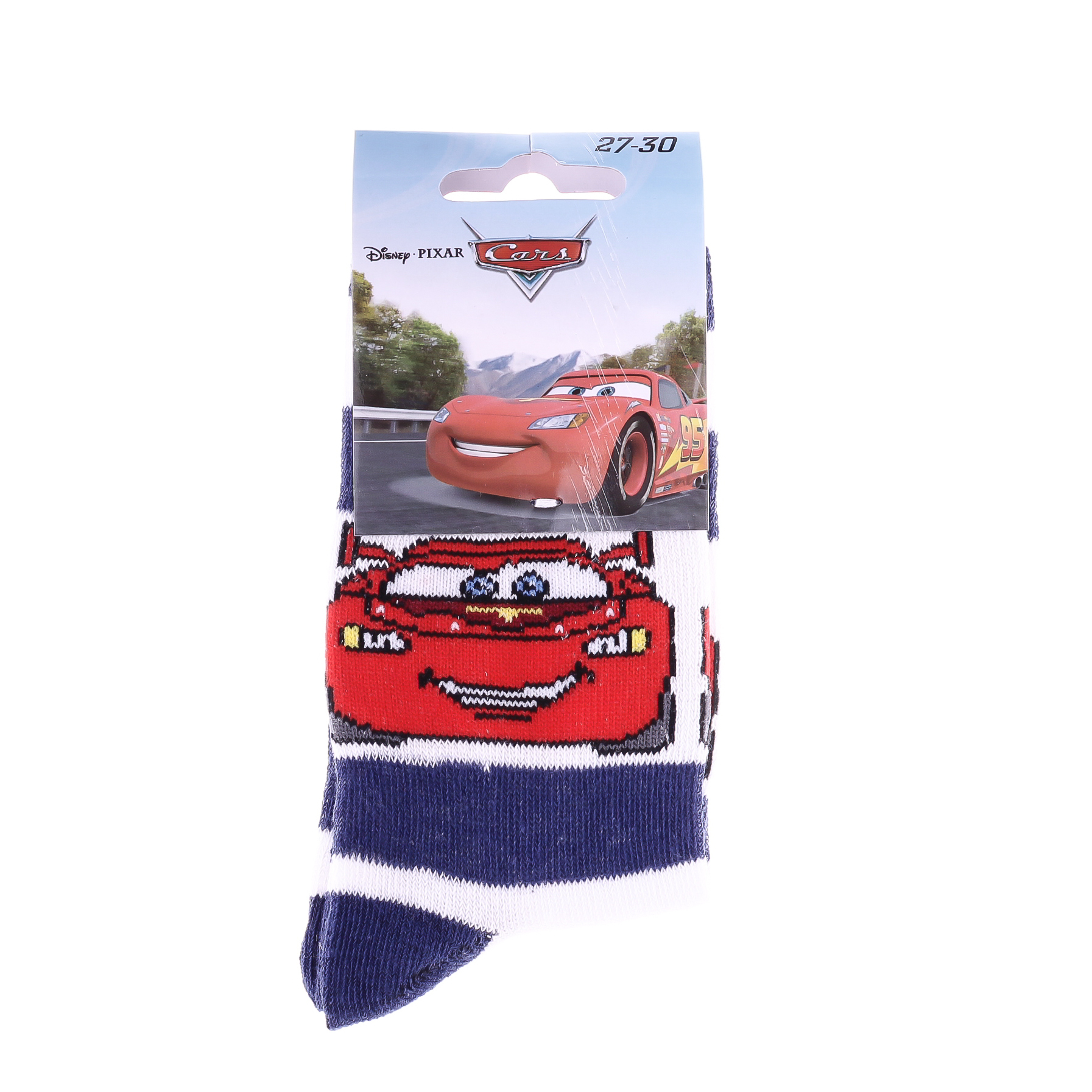 Шкарпетки дитячі Cars Gros Plan 83899420-7 35-38 білі фото2