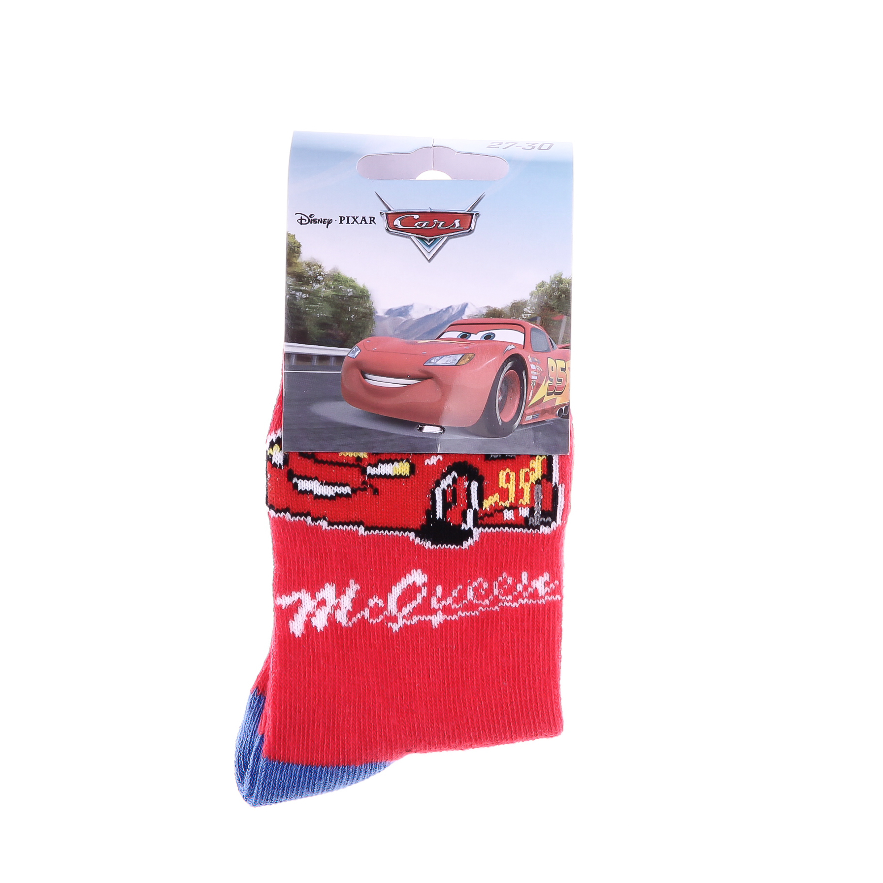 Шкарпетки дитячі Cars Rayures 83899420-6 31-34 червоні фото2