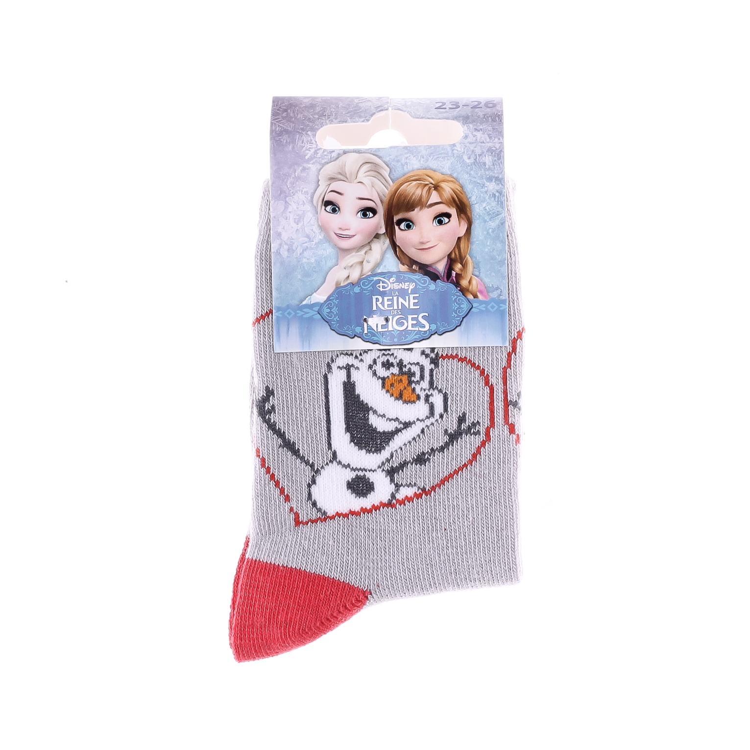 Шкарпетки дитячі Frozen Olaf 43890747-8 19-22 сірі фото2