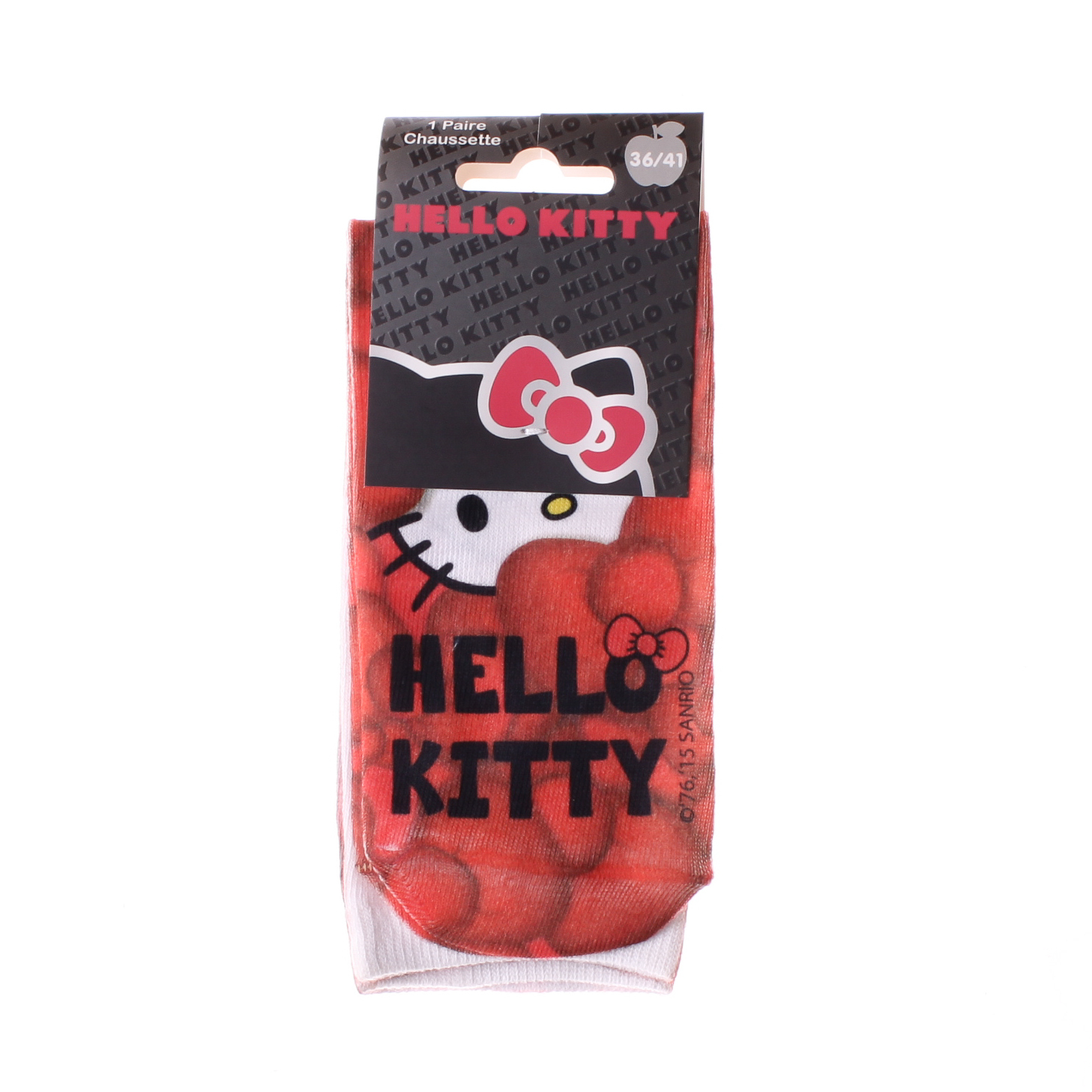 Шкарпетки дитячі Hello Kitty Cachee 17890735-1 36-41 червоні фото2