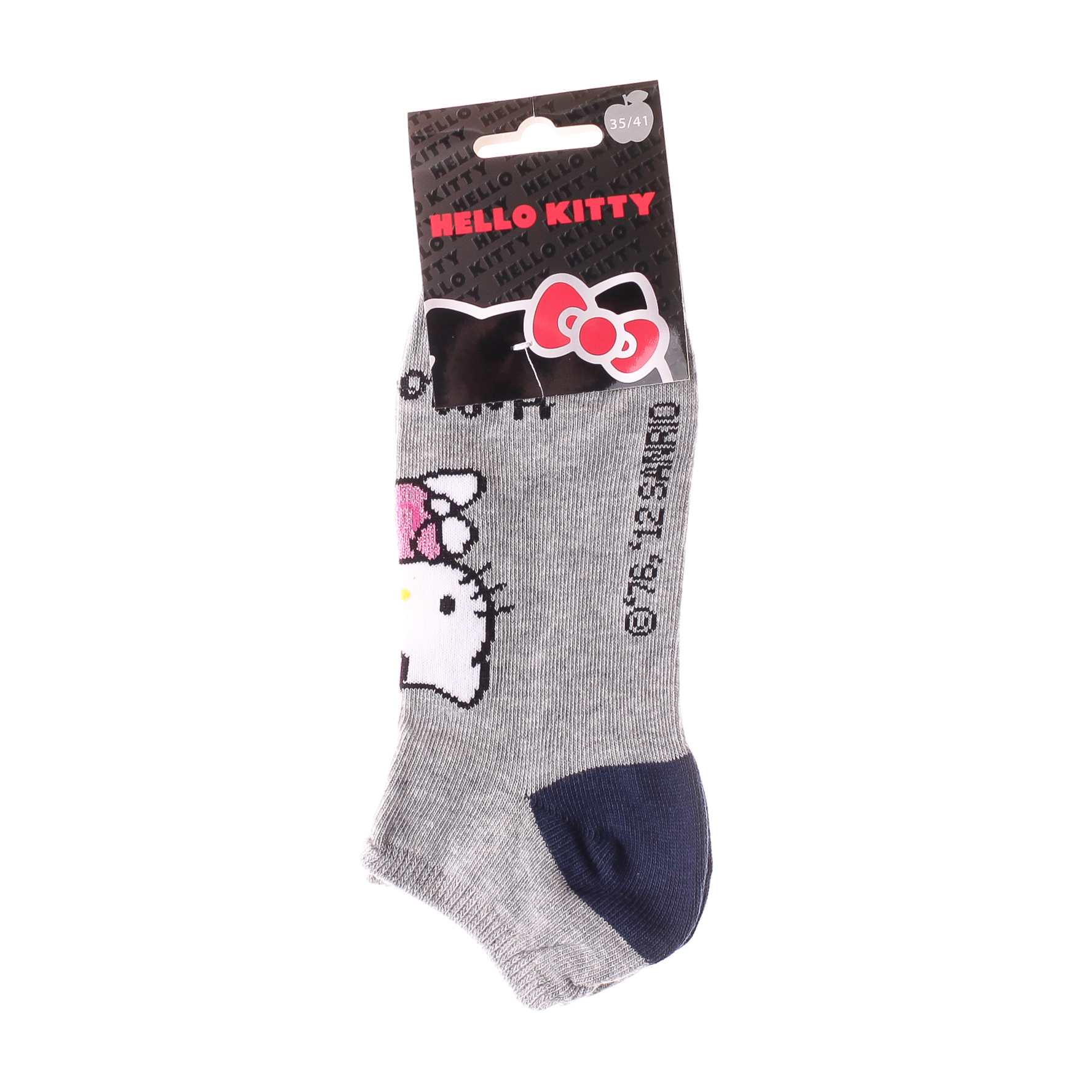Шкарпетки дитячі Hello Kitty Court 13847651-3 35 - 41 сірі/сині фото2