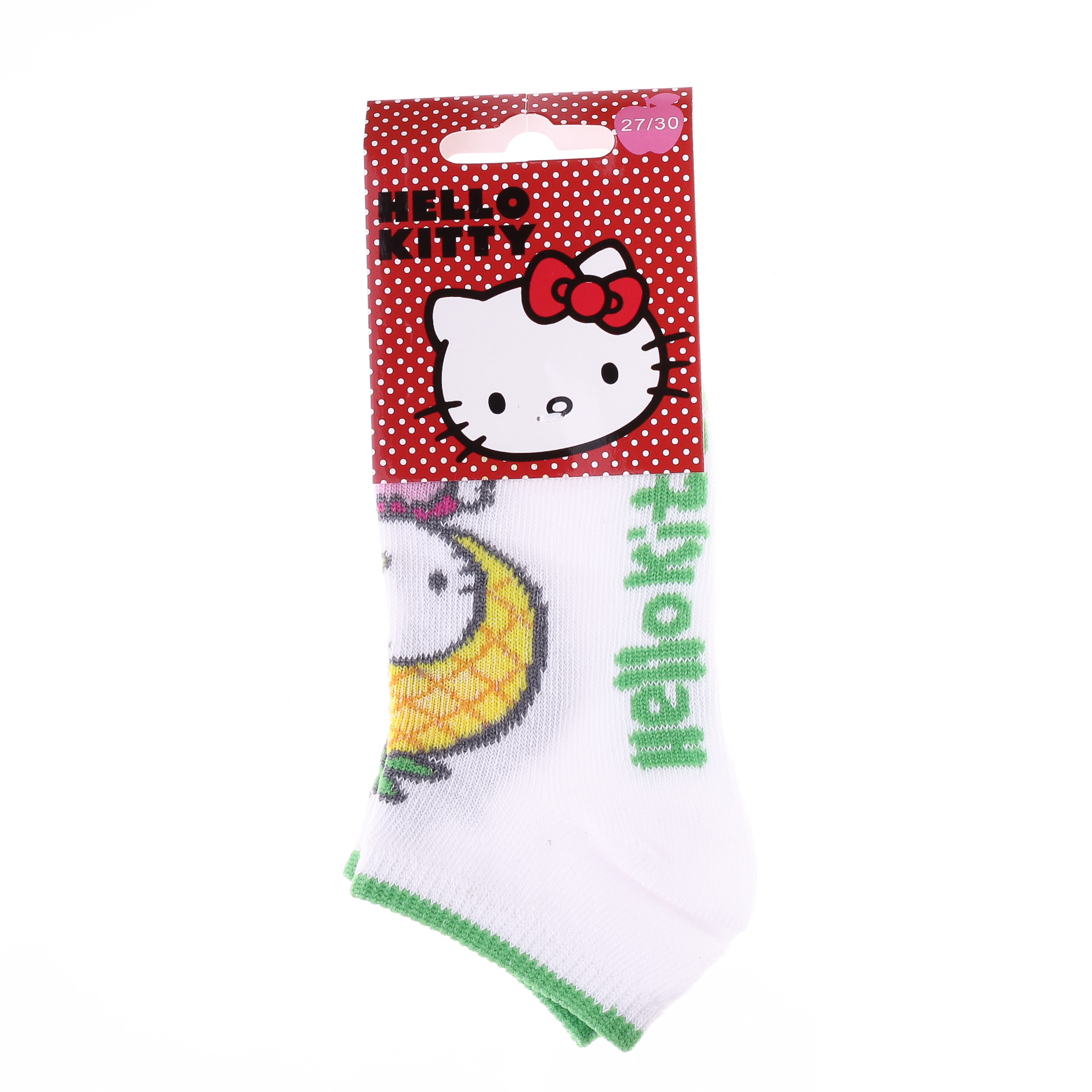 Шкарпетки дитячі Hello Kitty Hk Theme Ananas 83890528-5 31-34 білі фото2
